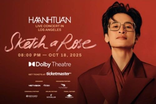 Hà Anh Tuấn và Live concert 'Sketch A Rose' chính thức xuất hiện tại 'thánh đường nghệ thuật' quốc tế