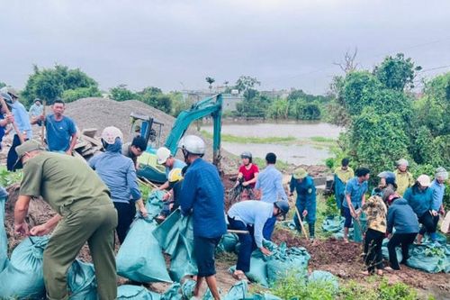 Hưng Yên thông tin chính thức về tin đồn vỡ đê