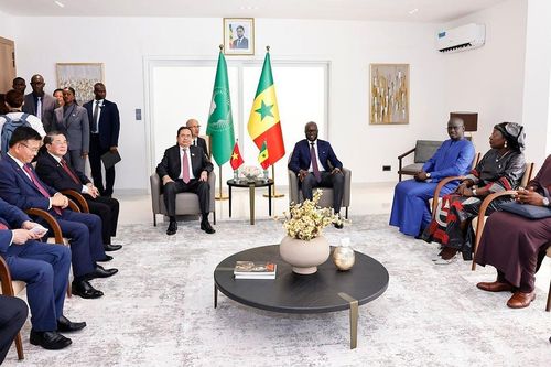 Chủ tịch Quốc hội Trần Thanh Mẫn hội đàm với Chủ tịch Quốc hội Senegal