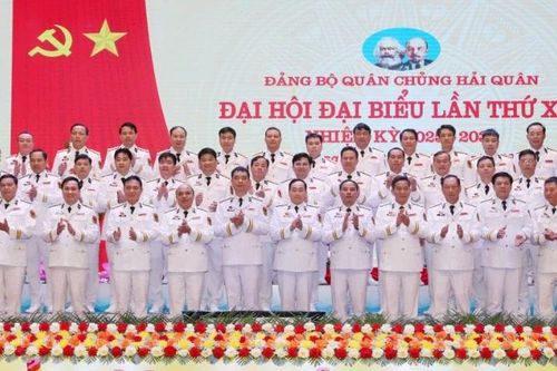 Đại hội đại biểu Đảng bộ Quân chủng Hải quân lần thứ XIV thành công tốt đẹp