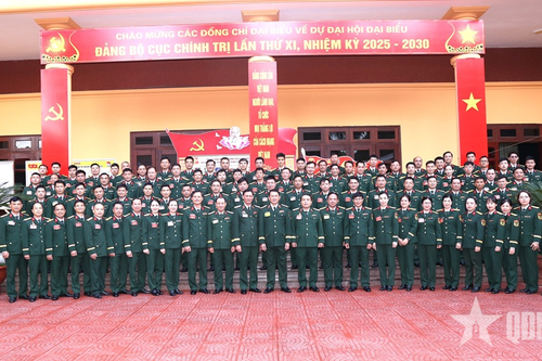 Quân khu 1: Đại hội đại biểu Đảng bộ Cục Chính trị lần thứ XI