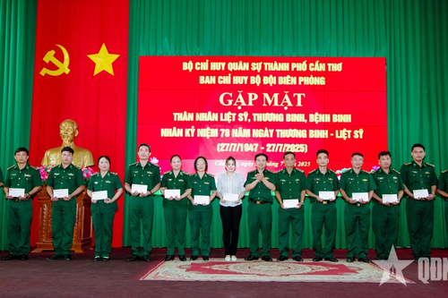 Bộ đội Biên phòng thành phố Cần Thơ tổ chức nhiều hoạt động tri ân