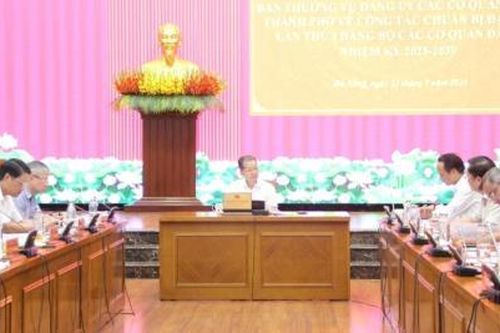 Đảng ủy các cơ quan Đảng TP Đà Nẵng chuẩn bị đại hội công phu, đảm bảo yêu cầu