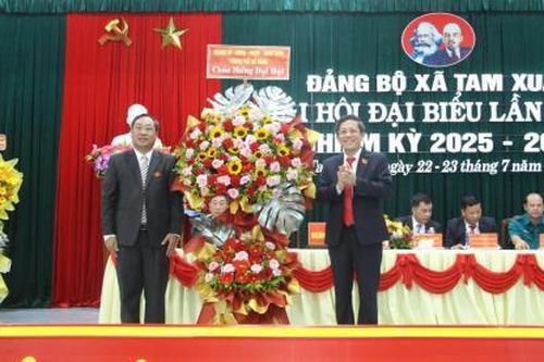 Đảng bộ xã Tam Xuân đề ra 3 nhiệm vụ đột phá nhằm thực hiện thắng lợi Nghị quyết nhiệm kỳ 2025–2030