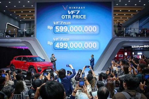 VinFast VF7 chính thức ra mắt Indonesia, từ hơn 800 triệu đồng