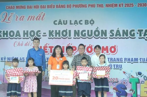 Trường học TPHCM ra mắt câu lạc bộ Khoa học - Khơi nguồn sáng tạo