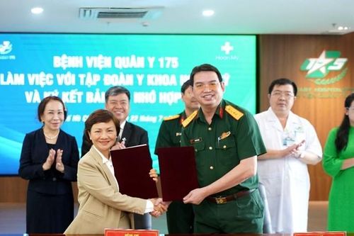 Tập đoàn y khoa Hoàn Mỹ hợp tác chuyên môn với Bệnh viện Quân y 175