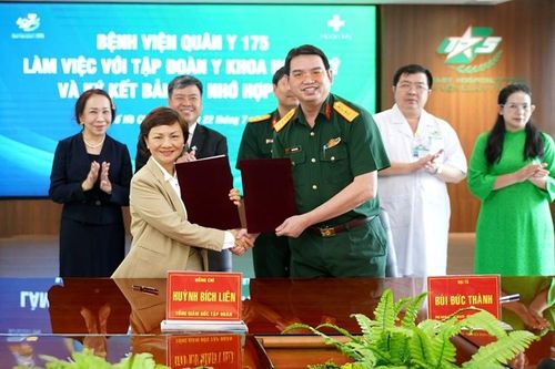 Bệnh viện Quân y 175 và Tập đoàn y khoa Hoàn Mỹ 'bắt tay' tạo lợi ích cho người bệnh và cộng đồng