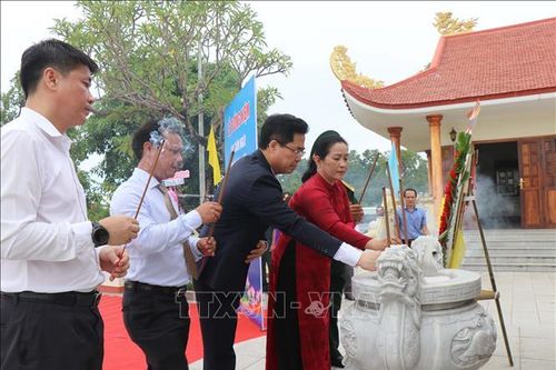 Tôn vinh tinh thần yêu nước bất khuất của chí sĩ Lê Trung Đình
