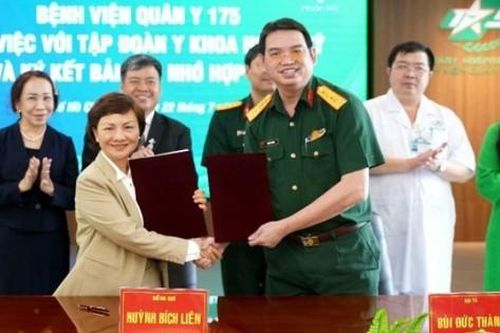 Tập đoàn y khoa Hoàn Mỹ và Bệnh viện Quân y 175 ký kết Bản ghi nhớ hợp tác về chuyên môn, đào tạo và nghiên cứu khoa học