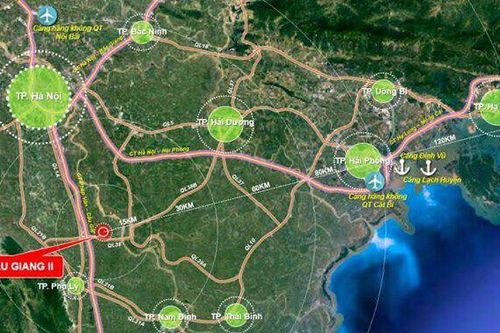 Một công ty sở hữu 447 ha đất công nghiệp ở khu bắc Ninh Bình, chuẩn bị phát triển hai dự án 5.500 tỷ đồng