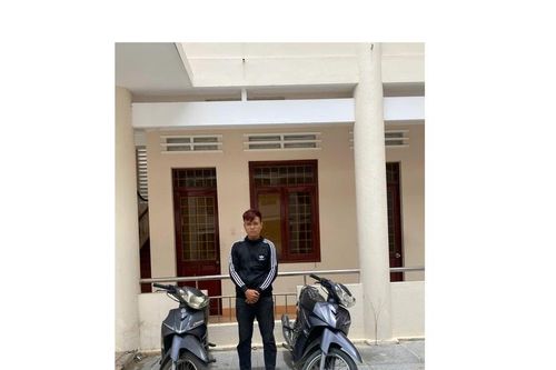 Công an xã Tuy Phước nhanh chóng xác định 2 đối tượng trộm xe máy