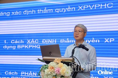 Tập huấn nghiệp vụ lĩnh vực tư pháp cho gần 1.000 cán bộ, công chức