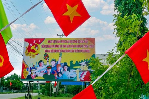 Tân Thành rộn ràng hướng đến Đại hội Đảng bộ xã lần thứ I