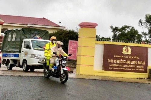 Công an phường Lang Biang – Đà Lạt ra quân đợt cao điểm bảo đảm an ninh trật tự