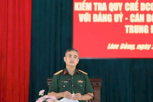 Bộ CHQS tỉnh Lâm Đồng: Thăm, kiểm tra tại khu vực phòng thủ 2 - Đông Gia Nghĩa và các đơn vị biên phòng