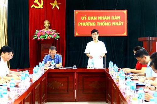 Sở Giáo dục và Đào tạo làm việc với UBND phường Thống Nhất và xã Mường Động
