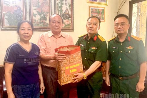 Bộ CHQS tỉnh: Chăm lo gia đình chính sách