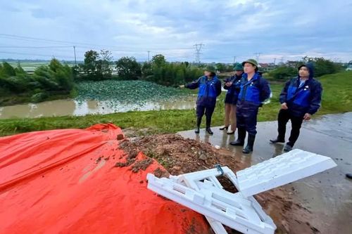 Hai vị trí đê bị lún nứt nghiêm trọng ở Hà Nội