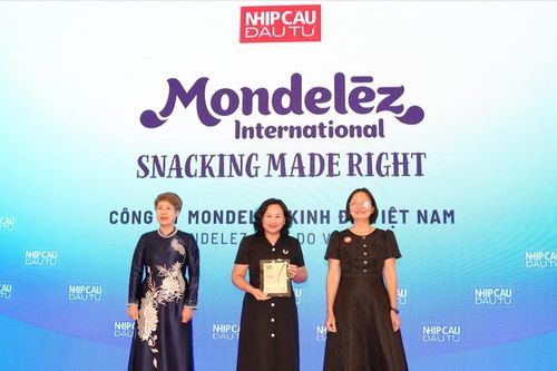 Mondelez Kinh Đô đạt Top 50 Doanh nghiệp Phát triển bền vững lần thứ 2
