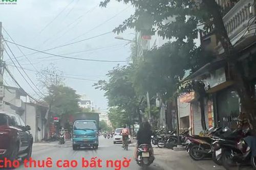 Giá cho thuê cao bất ngờ của những căn nhà mặt phố tại phường Hoàng Mai, Hà Nội