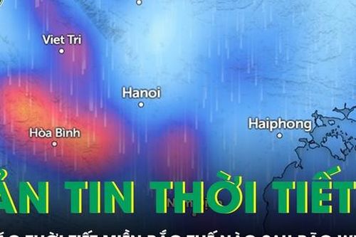 Bản tin thời tiết: Dự báo thời tiết miền Bắc thế nào sau bão Wipha?