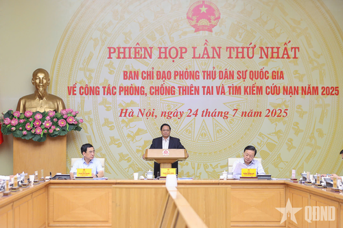 Thủ tướng Phạm Minh Chính chủ trì phiên họp lần thứ nhất của Ban chỉ đạo Phòng thủ dân sự quốc gia