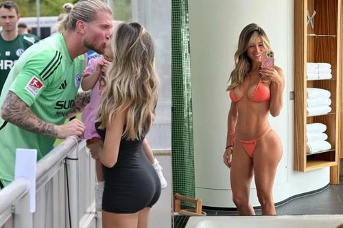 Cô vợ nóng bỏng của thủ thành người Đức Loris Karius
