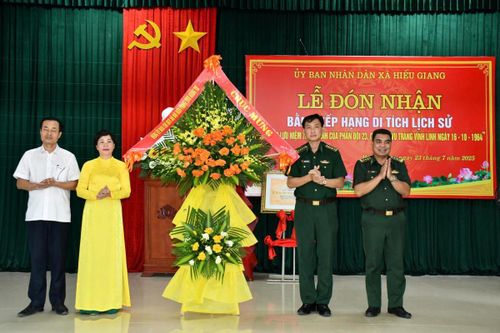 'Địa điểm lưu niệm trận đánh của Phân đội 23, Công an vũ trang Vĩnh Linh ngày 16/10/1964' được xếp hạng di tích lịch sử cấp tỉnh