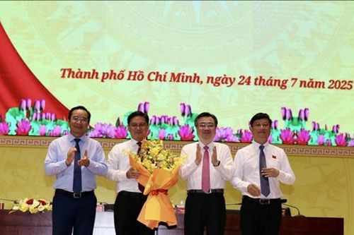 Ông Nguyễn Mạnh Cường được bầu giữ chức Phó Chủ tịch UBND TP Hồ Chí Minh