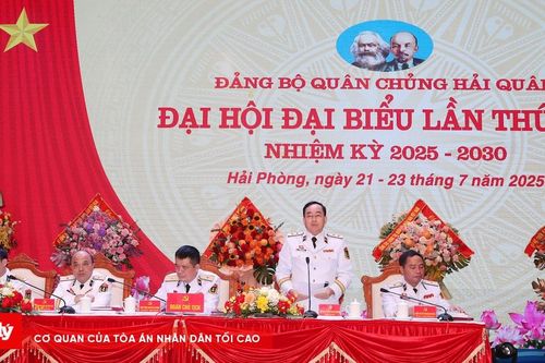 Đại hội đại biểu Đảng bộ Quân chủng Hải quân lần thứ XIV diễn ra thành công tốt đẹp