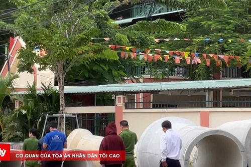 Vợ phát hiện chồng tử vong dưới hố công trình