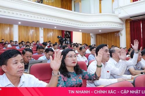Thông qua 18 nghị quyết tại Kỳ họp thứ 30 của HĐND tỉnh Hà Tĩnh