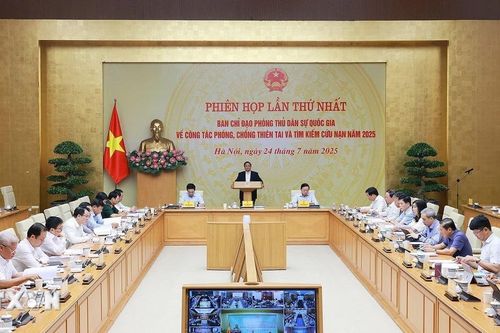 Thủ tướng chủ trì Phiên họp lần thứ nhất Ban Chỉ đạo Phòng thủ dân sự quốc gia