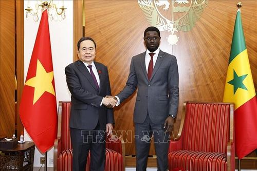 Chủ tịch Quốc hội Trần Thanh Mẫn hội kiến Tổng thống Senegal