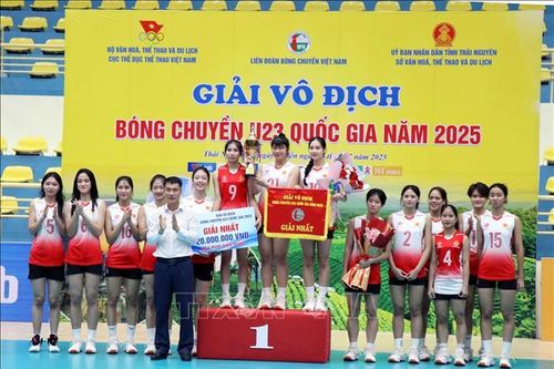 Bế mạc Giải Vô địch Bóng chuyền U23 quốc gia năm 2025