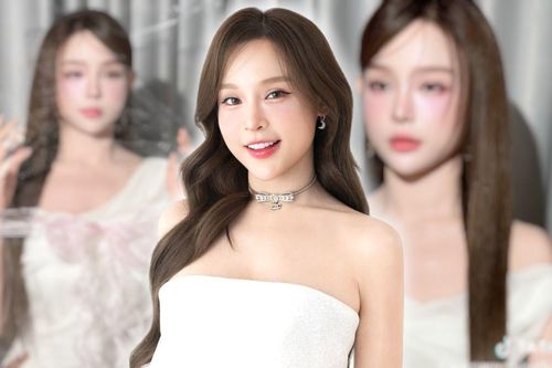 Huyền Baby gia nhập 'trend búp bê', làn da trắng phát sáng khiến netizen không thể rời mắt
