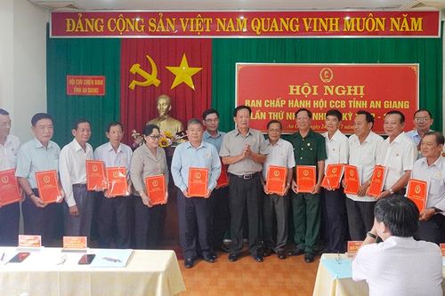 Thành lập Hội Cựu chiến binh tỉnh An Giang và kiện toàn nhân sự nhiệm kỳ 2022 - 2027