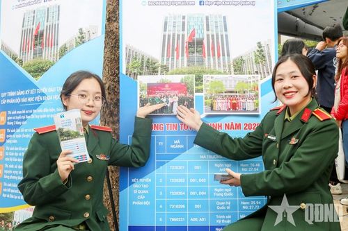 Công bố điểm sàn hệ quân sự và dân sự tại Học viện Khoa học Quân sự năm 2025