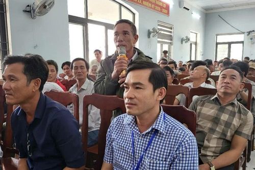 Tuyên truyền chủ trương di dời tàu thuyền cho ngư dân An Lương
