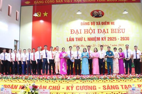 Đại hội Đại biểu Đảng bộ xã Điềm He lần thứ I, nhiệm kỳ 2025 – 2030