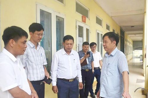 Đoàn công tác Sở Giáo dục và Đào tạo làm việc với xã Tiên Lữ