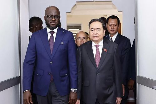 Chủ tịch Quốc hội Trần Thanh Mẫn hội đàm với Chủ tịch Quốc hội Senegal