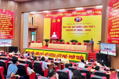 Duyệt chương trình Đại hội Đảng bộ xã Vị Xuyên