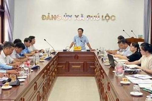 Rà soát, tập trung tổ chức thành công đại hội đảng bộ các xã nhiệm kỳ 2025 - 2030