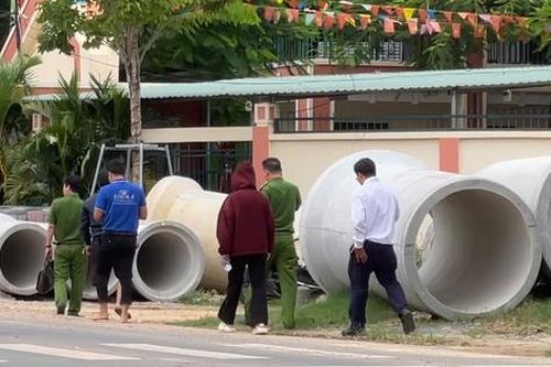 Nam công nhân tử vong ở hố công trình