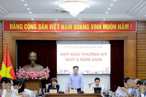 Bộ Văn hóa, Thể thao và Du lịch họp báo thường kỳ quý II/2025