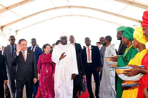 Một số hình ảnh Chủ tịch Quốc hội Trần Thanh Mẫn trong chuyến thăm chính thức Senegal