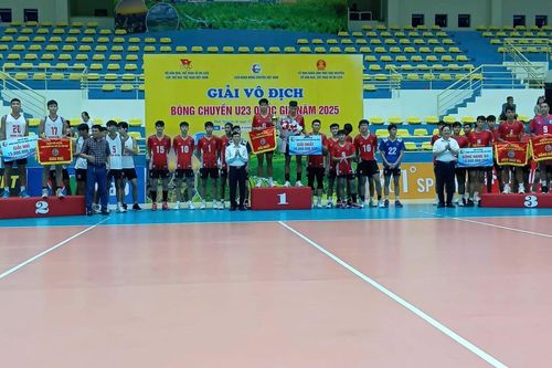 Giải bóng chuyền U23 quốc gia tìm ra các nhà vô địch