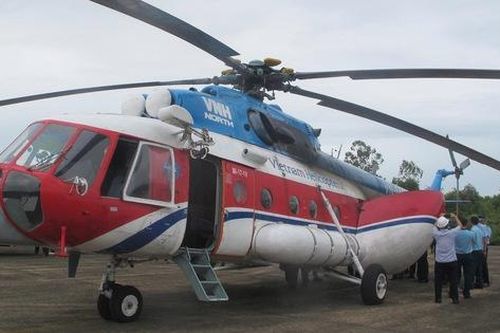Bộ Quốc phòng huy động máy bay trực thăng hỗ trợ đồng bào vùng lũ Nghệ An